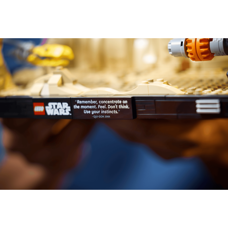 Lego Star Wars 75380 - Diorama de la course de podracers de Mos Espa