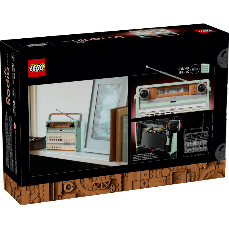 LEGO Icons 10334 : La radio rétro