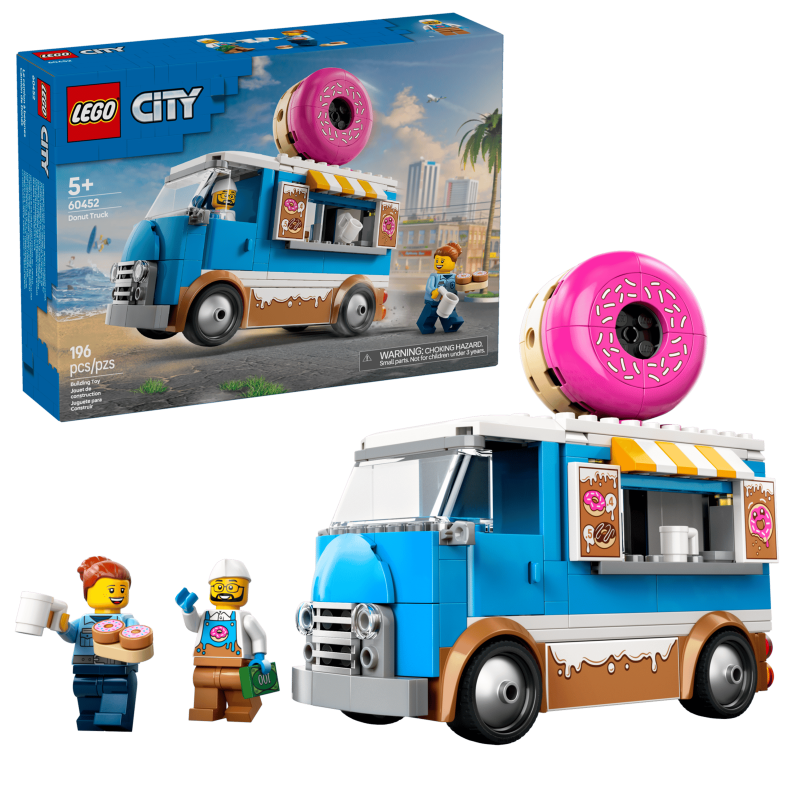 LEGO City 60452 : Le food-truck de donuts