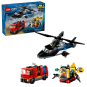 LEGO City 60462 : Hélicoptère, camion de pompiers et sous-marin modulable