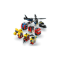 LEGO City 60462 : Hélicoptère, camion de pompiers et sous-marin modulable