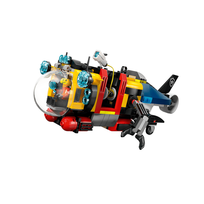 LEGO City 60462 : Hélicoptère, camion de pompiers et sous-marin modulable
