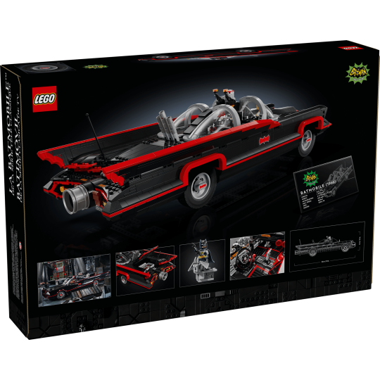 LEGO DC Comics 76328 : Batman : la Batmobile de la série TV classique