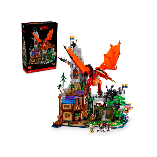 LEGO Ideas 21348 : Dungeons & Dragons : l’histoire du dragon rouge