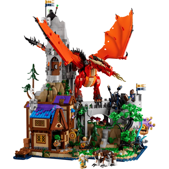 LEGO Ideas 21348 : Dungeons & Dragons : l’histoire du dragon rouge