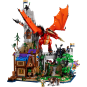 LEGO Ideas 21348 : Dungeons & Dragons : l’histoire du dragon rouge