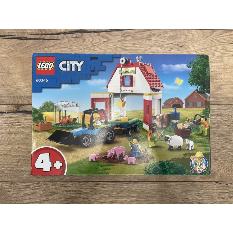 LEGO City 60346 : La grange et les animaux de la ferme