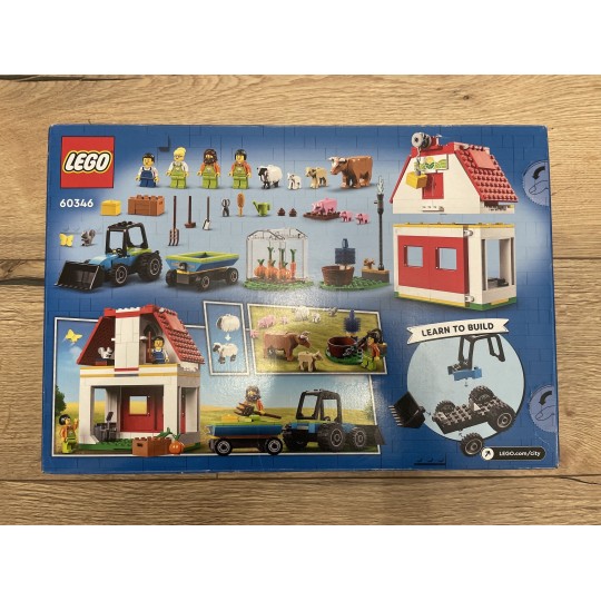 LEGO City 60346 : La grange et les animaux de la ferme