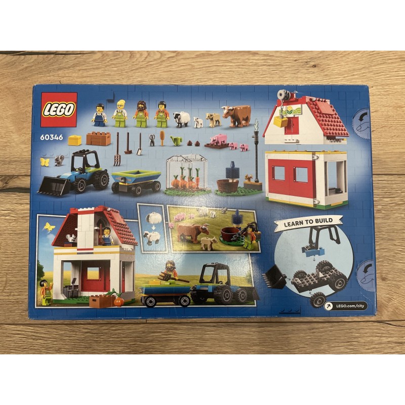 LEGO City 60346 : La grange et les animaux de la ferme