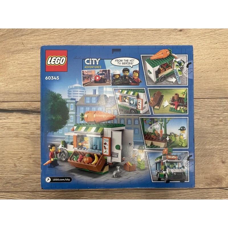LEGO City 60345 : Le camion de marché des fermiers