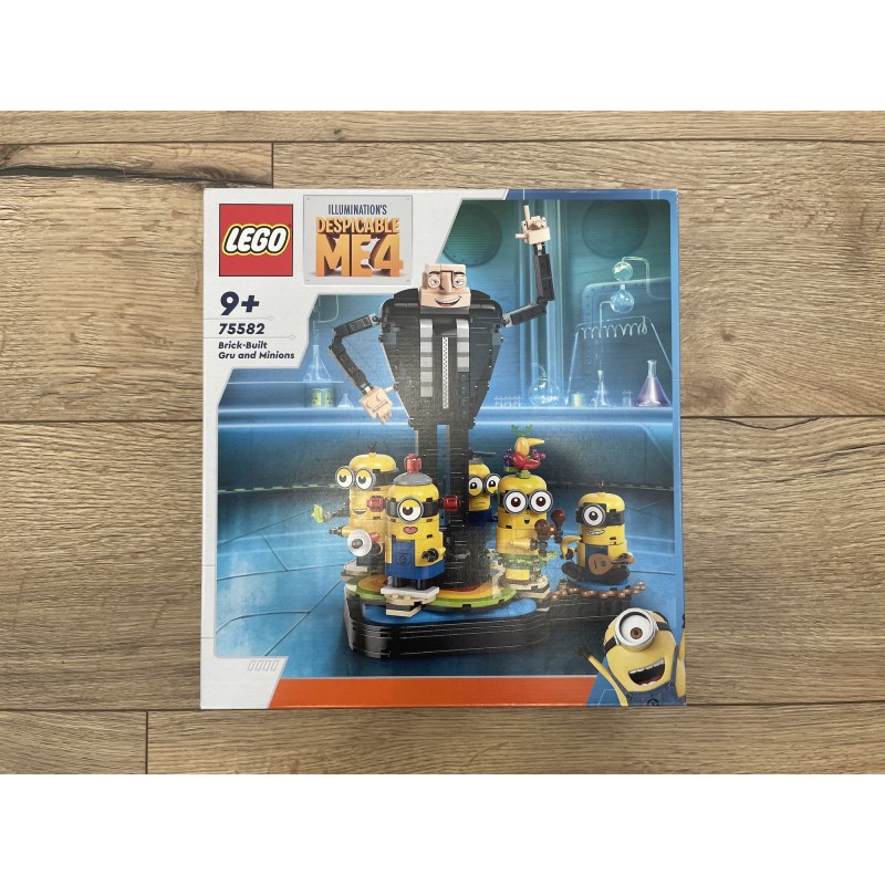 LEGO Moi, Moche et Méchant  75582 - Gru et les Minions en briques