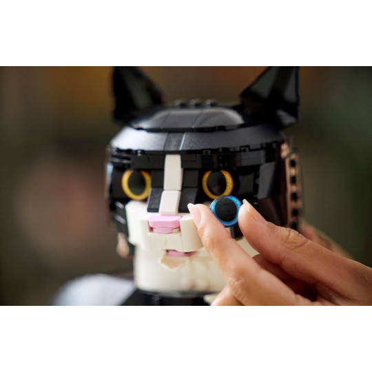 LEGO Ideas 21349 : Le chat bicolore Noir et Blanc. Tuxedo Cat