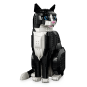 LEGO Ideas 21349 : Le chat bicolore Noir et Blanc. Tuxedo Cat