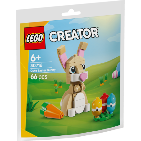 LEGO Creator 30716 : L’adorable lapin de Pâques (Polybag)