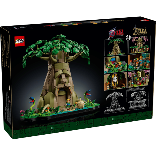 LEGO Zelda 77092 : Vénérable Arbre Mojo 2-en-1. Great Deku Tree