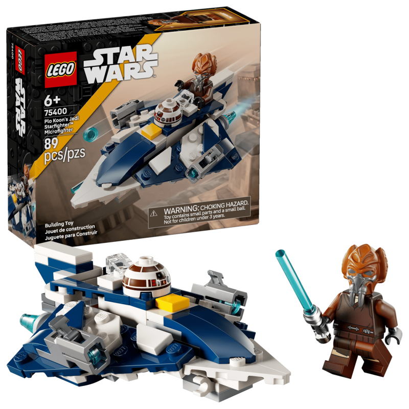 LEGO Star Wars 75400 : Microfighter Chasseur Jedi de Plo Koon