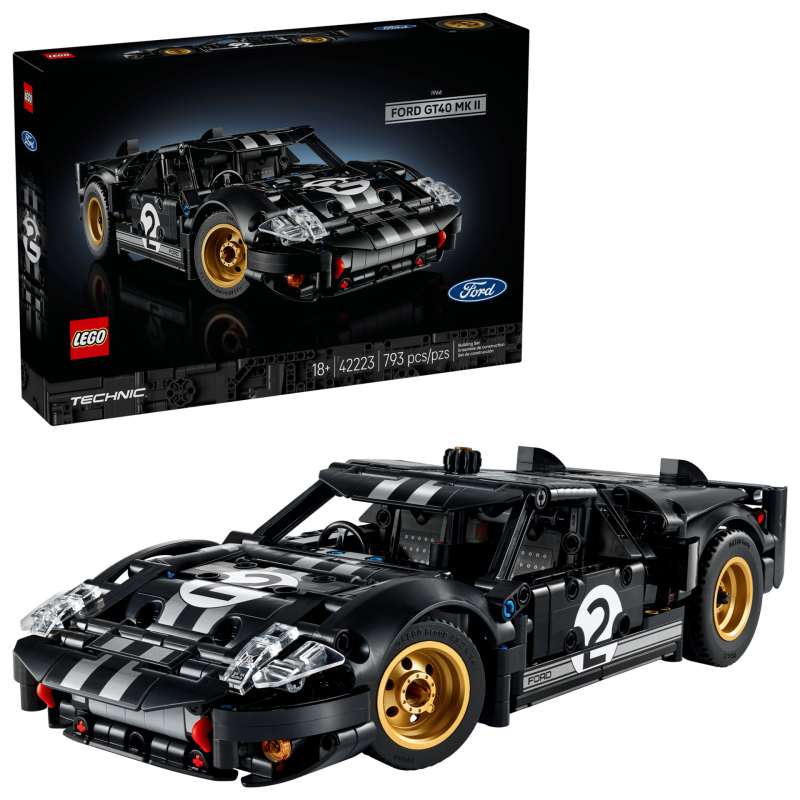 LEGO Technic 42223 : La voiture de course 1966 Ford GT40 MKII