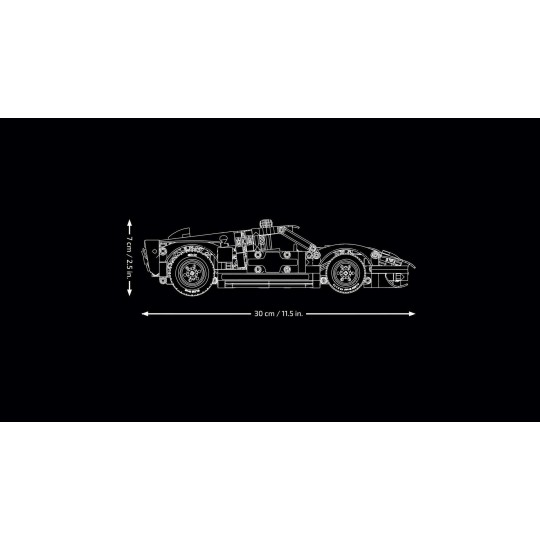 LEGO Technic 42223 : La voiture de course 1966 Ford GT40 MKII