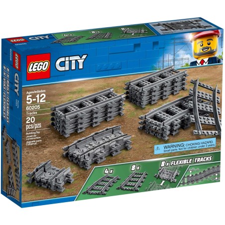LEGO City 60205 : Pack de rails
