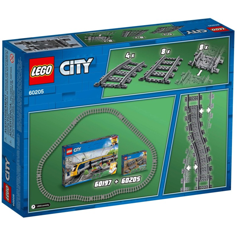 LEGO City 60205 : Pack de rails