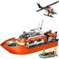 LEGO City 60504 : Le bateau de sauvetage et l’hélicoptère des garde-côtes