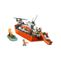 LEGO City 60504 : Le bateau de sauvetage et l’hélicoptère des garde-côtes