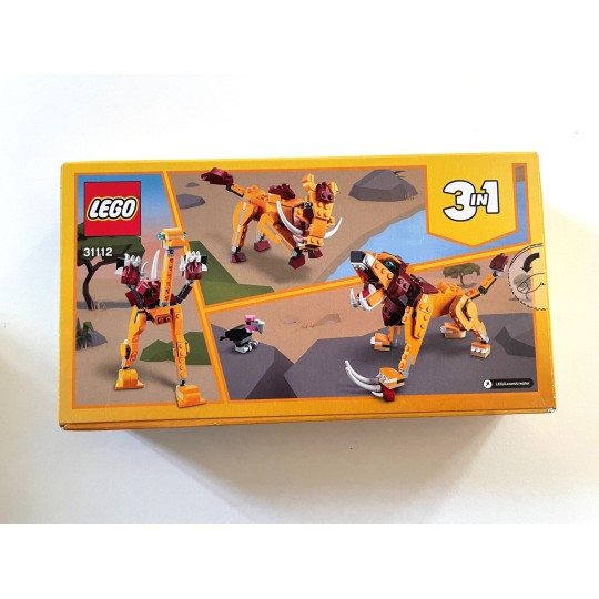Lego Creator 31112 - Le lion sauvage