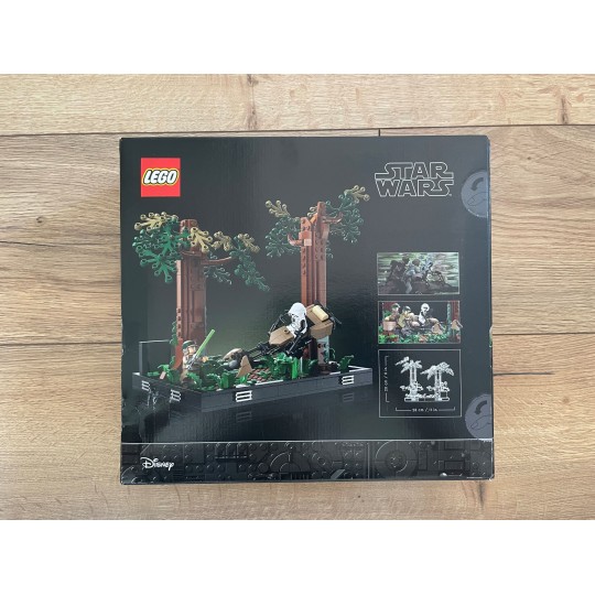 Lego Star Wars 75353 - Diorama de la course-poursuite en speeder sur Endor