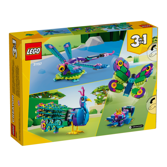 LEGO Creator 31157 : Le paon exotique