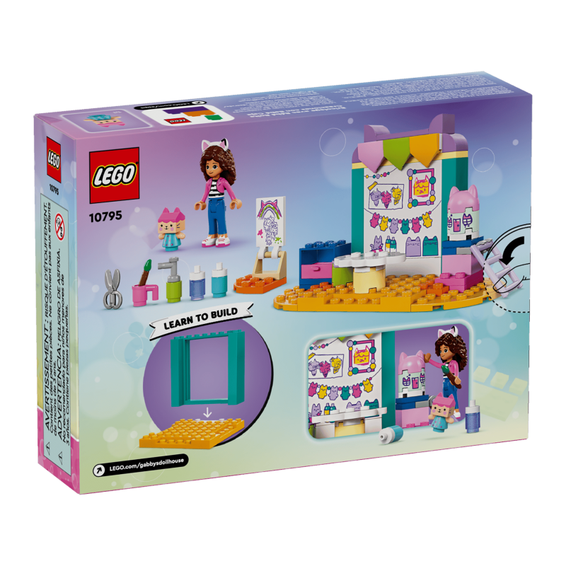 LEGO Gabby's Dollhouse 10795 : Bricolage avec Bébé