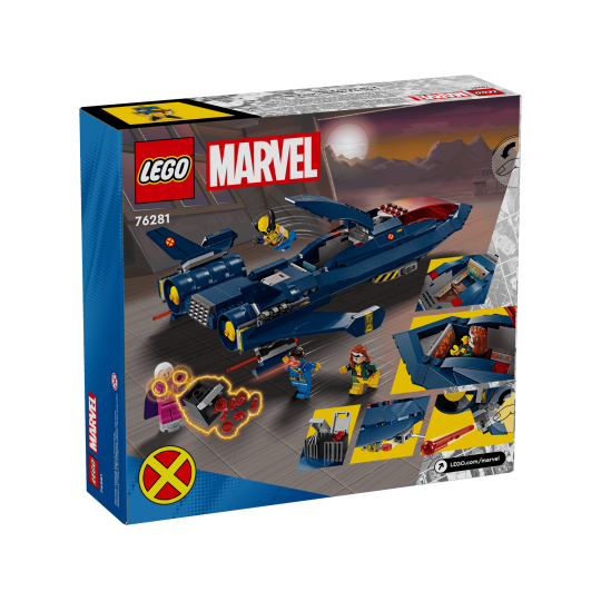 LEGO Marvel 76281 : Le X-jet des X-Men