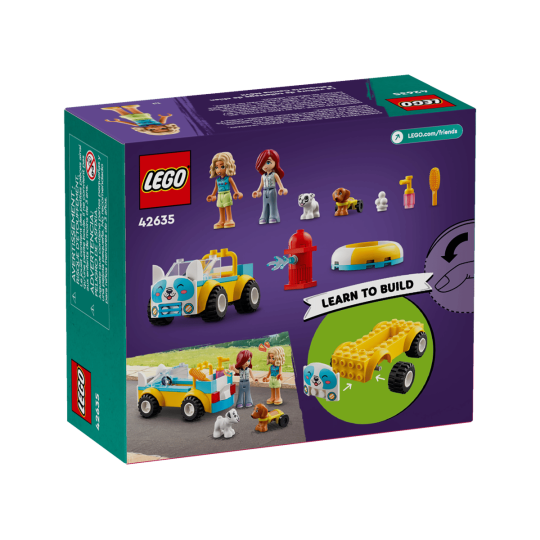 LEGO Friends 42635 : La voiture de toilettage canin