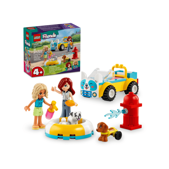 LEGO Friends 42635 : La voiture de toilettage canin