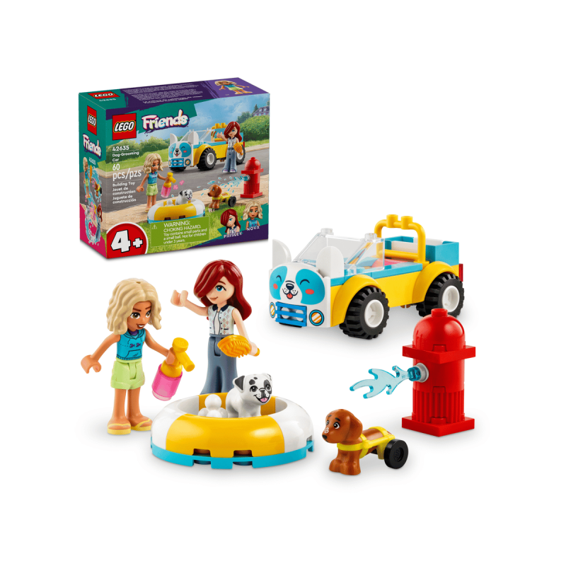 LEGO Friends 42635 : La voiture de toilettage canin