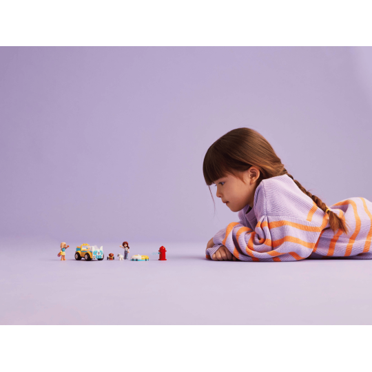 LEGO Friends 42635 : La voiture de toilettage canin