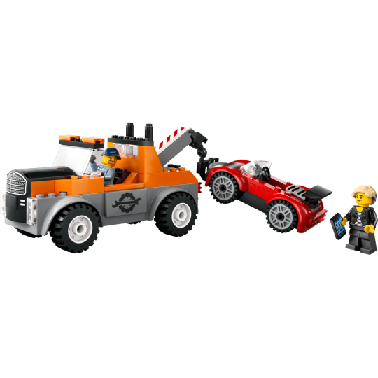 LEGO City 60435 : La dépanneuse et la voiture de sport