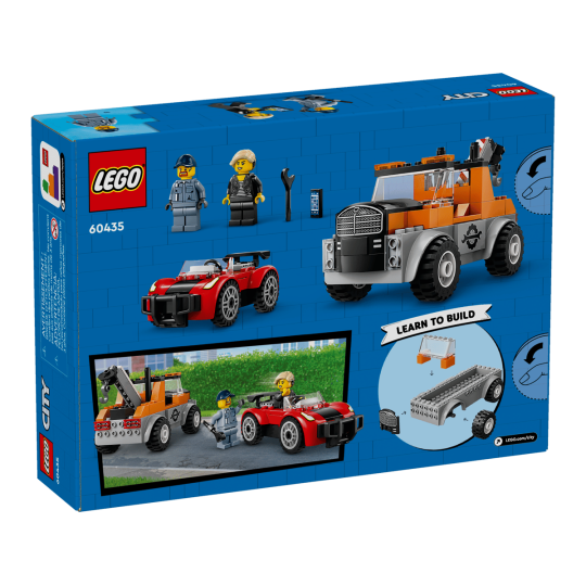 LEGO City 60435 : La dépanneuse et la voiture de sport