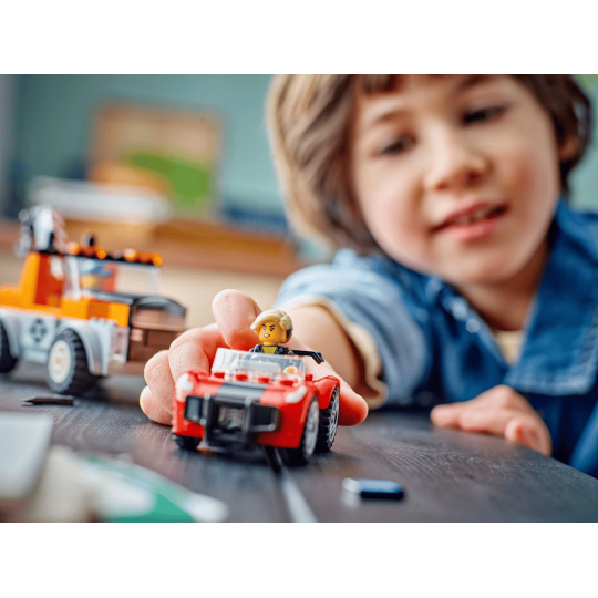 LEGO City 60435 : La dépanneuse et la voiture de sport