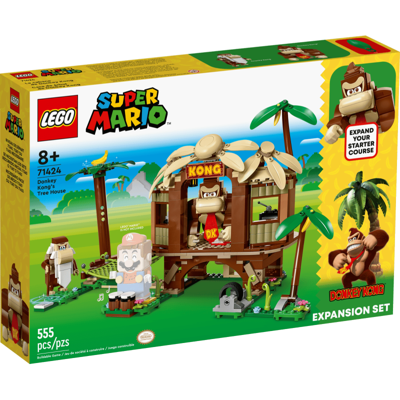 LEGO Super Mario 71424 : Ensemble d'extension La cabane de Donkey Kong
