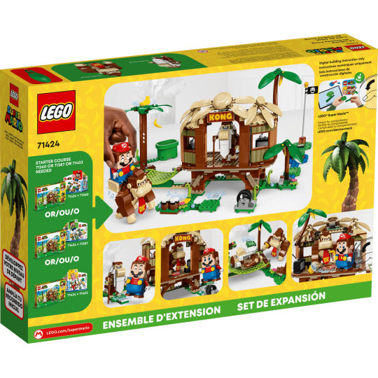 LEGO Super Mario 71424 : Ensemble d'extension La cabane de Donkey Kong