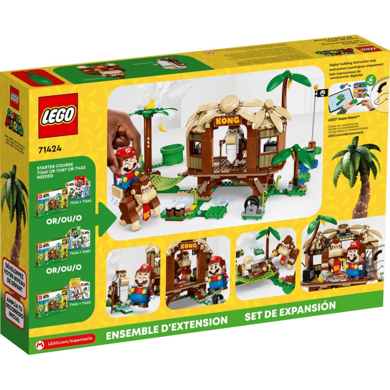 LEGO Super Mario 71424 : Ensemble d'extension La cabane de Donkey Kong