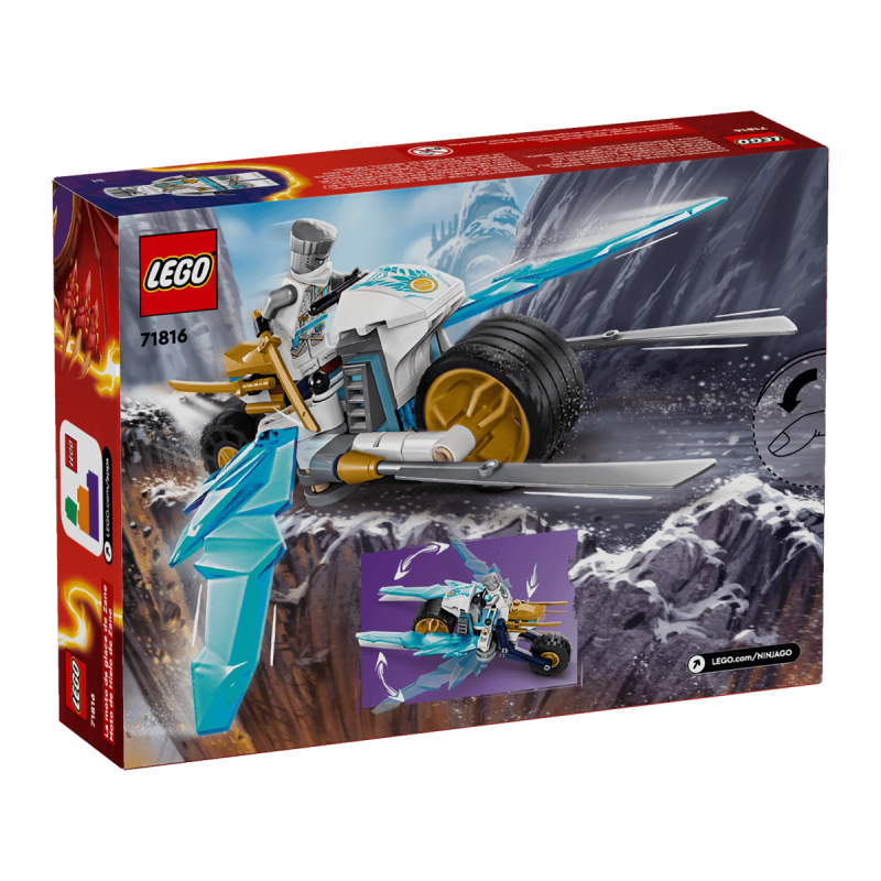 LEGO Ninjago 71816 : La moto de glace de Zane