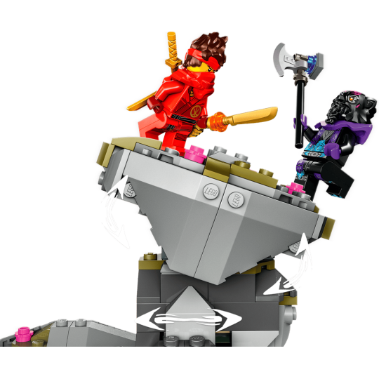 LEGO Ninjago 71819 :  Le sanctuaire de la roche du dragon