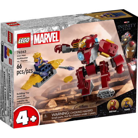 LEGO Marvel 76263 : La Hulkbuster d’Iron Man contre Thanos