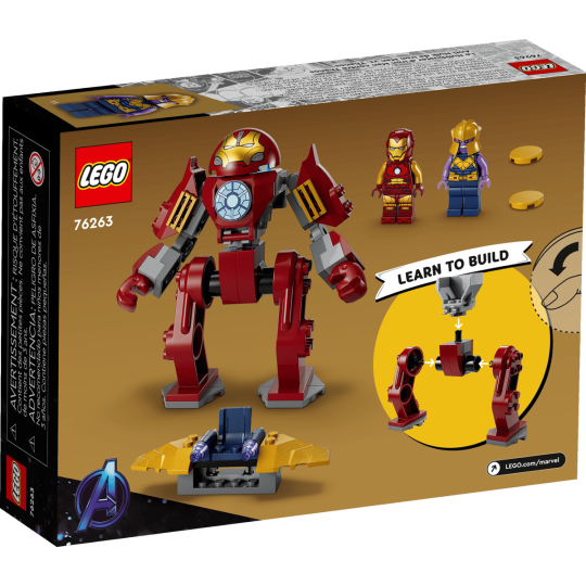 LEGO Marvel 76263 : La Hulkbuster d’Iron Man contre Thanos