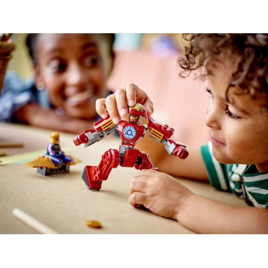 LEGO Marvel 76263 : La Hulkbuster d’Iron Man contre Thanos