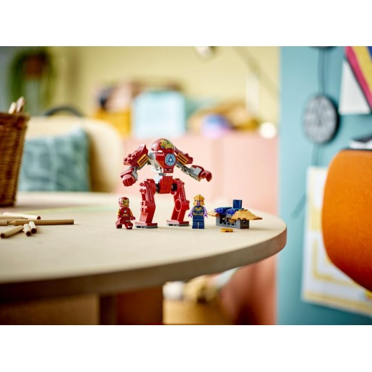 LEGO Marvel 76263 : La Hulkbuster d’Iron Man contre Thanos