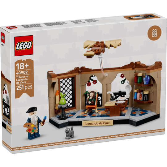 LEGO 40902 : Hommage à Léonard de Vinci