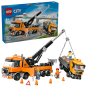 LEGO City 60467 : Le remorqueur avec grue pour poids lourd