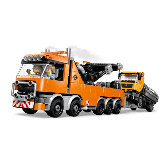LEGO City 60467 : Le remorqueur avec grue pour poids lourd